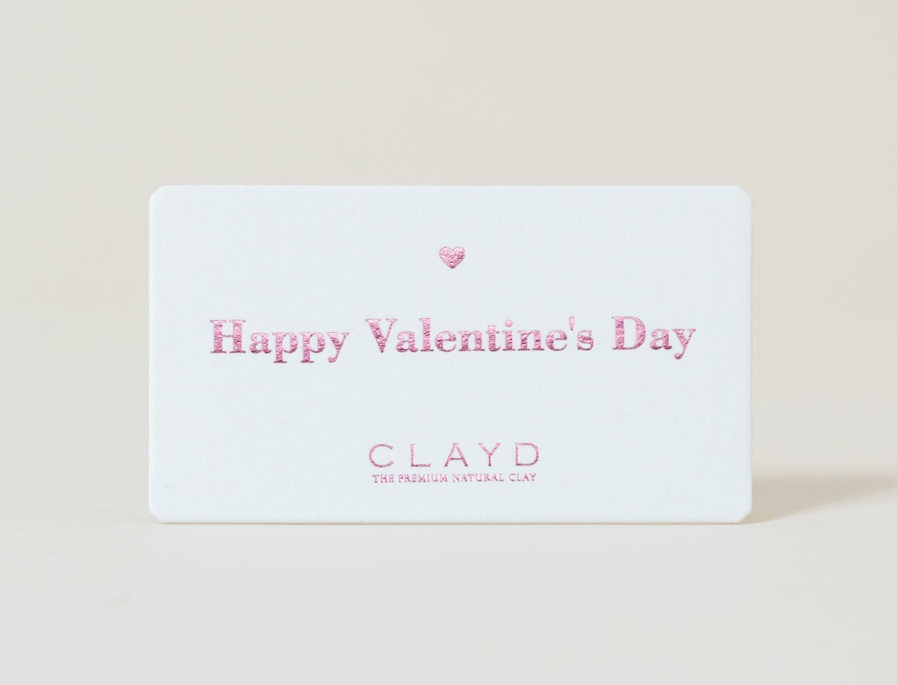 ギフト用メッセージカード［ Happy Valentine's Day ］