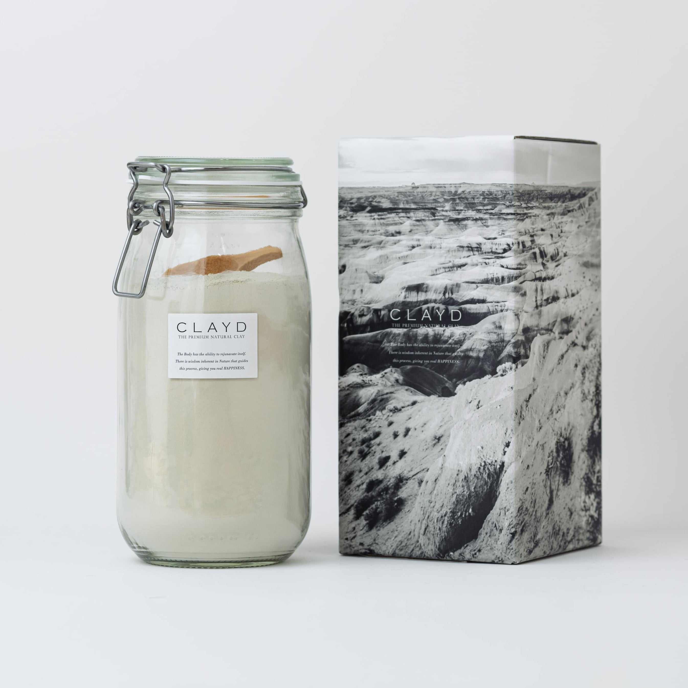 CLAYD 入浴剤　キャニスターセット　1キロ クレイド 『CANISTER SET（キャニスターセット）』1kg×1袋 | 一般・非
