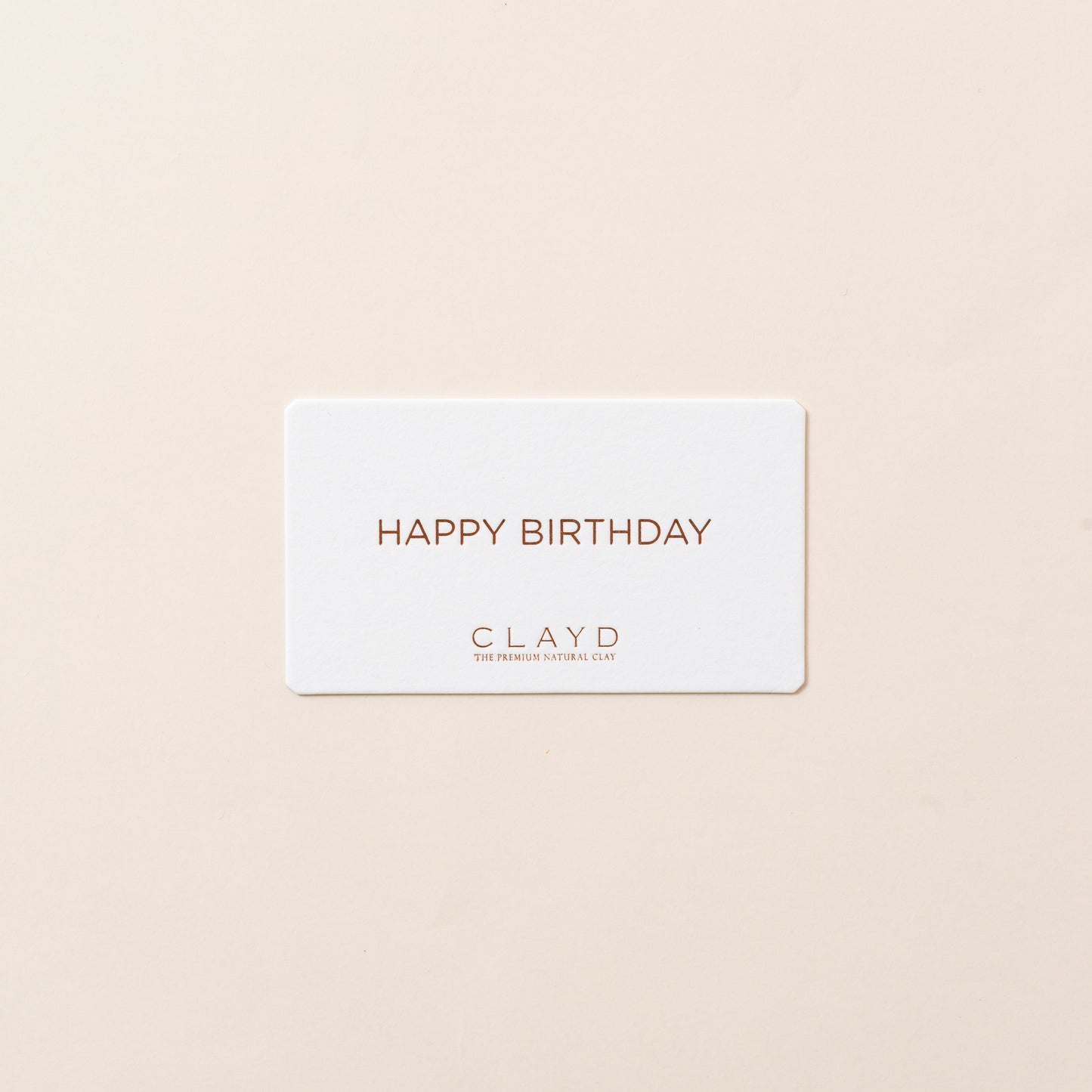 【公式ウェブストア限定】“CLAYD for Daily LIFE”ギフトセット［HAPPY BIRTHDAY］